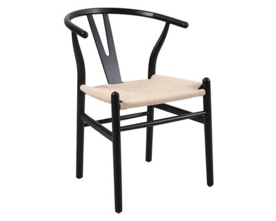 Imagen 2 del producto Silla Leia negro/natural