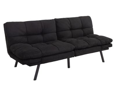 Imagen 2 del producto Futón Koda negro 2 plazas