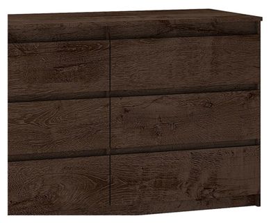 Imagen 2 del producto Cómoda Grecco tabaco 6 cajones