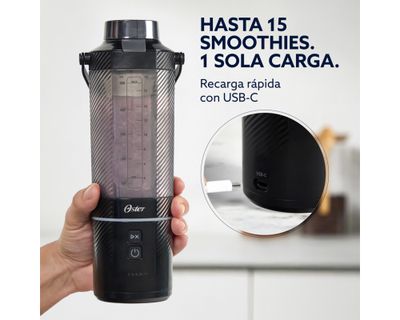 Imagen 2 del producto Licuadora portátil GoMAX 100W negro