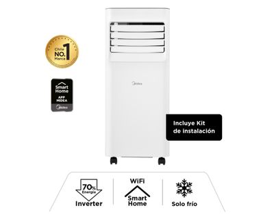 Imagen 2 del producto Aire acondicionado portátil 9000 BTU/h sólo Frío MPPA-09CRN7