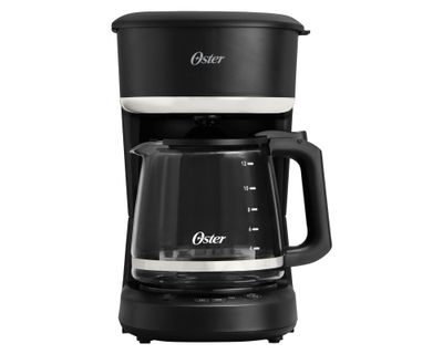 Oster Cafetera Goteo Bvstdcp121B Negro 12 Tazas Cafeteras
