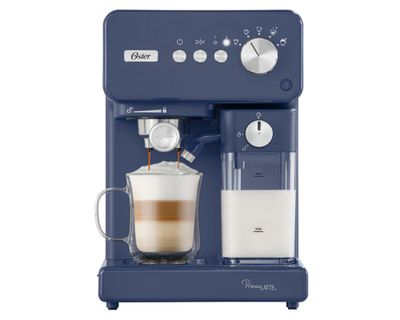 Oster Cafetera Automática Espresso Primalatte Azul 500/1500