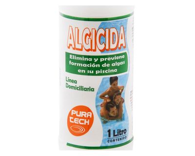 Imagen 2 del producto Alguicida piscina 1 litro Pura tech