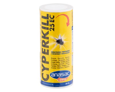Incecticida Cyperkill 25 EC 50 ml