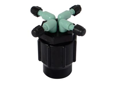 Tubo colector 4 puertos flujo completo Orbit