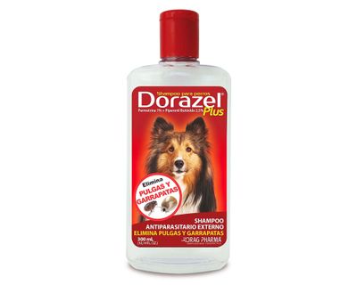 Shampoo antiparasitario 300 ml dorazel plus drag pharma