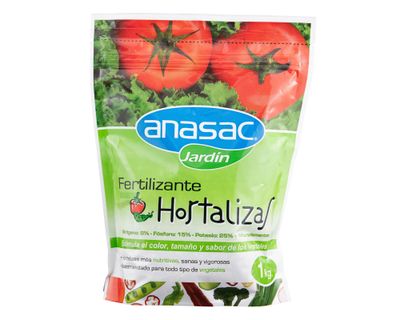Fertilizante hortalizas 1kg anasac