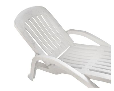 Imagen 2 del producto Reposera Ibiza blanco Wenco