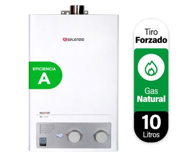 Imagen 2 del producto Calefont Ionizado 10 lt tiro forzado gas natural