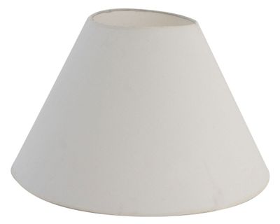 Pantalla 16x40cm lino marfil