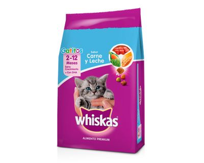 Alimento gatito 1 kg carne y leche Whiskas