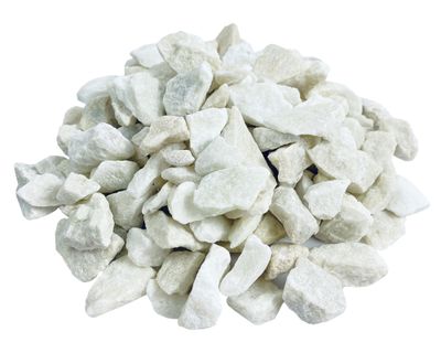 Piedra decorativa 10 kg granito blanco Piedra Noble