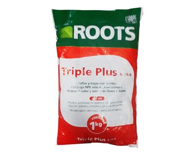 Fertilizante triple plus 1kg Roots