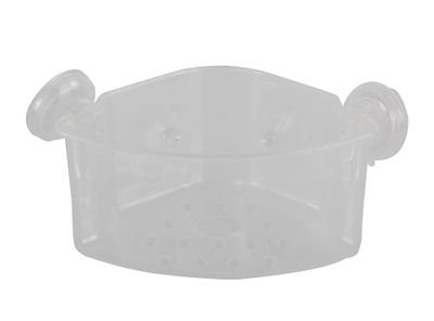 Canasto esquinero 12,5x20x20 cm succión Cotidiana.