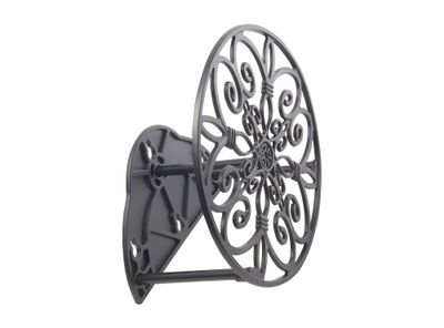 Soporte deco curvas manguera metálico