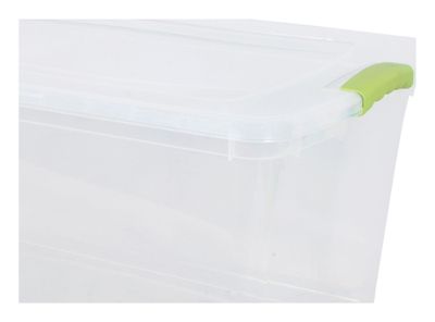 Imagen 2 del producto Caja organizadora 61 litros Wenbox transparente Wenco
