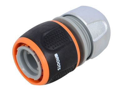 Imagen 2 del producto Acople rápido 3/4 con stop aluminio Roots