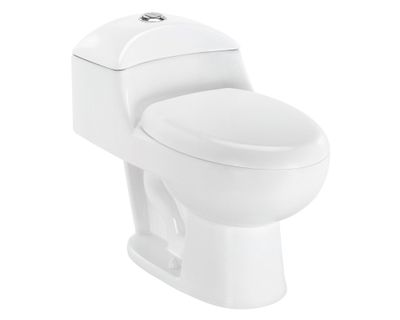 Imagen 2 del producto One piece 30 cm asiento cierre suave Lisboa blanco Vessanti