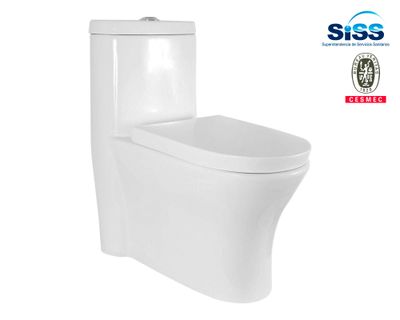 One piece 30 cm Dual flush Atenas Vessanti