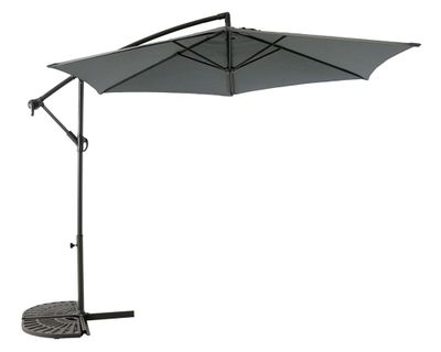 Imagen 2 del producto Sombrilla lateral 3 m gris Outzen