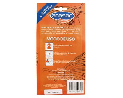 Imagen 2 del producto Repelente polillas 2 un