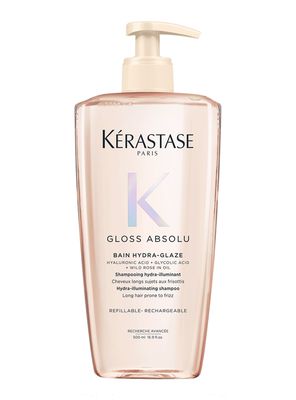 Shampoo Efecto Gloss Cabello con Tendencia Al Frizz Gloss Absolu Bain Hydra-Glaze Recargable 500ml