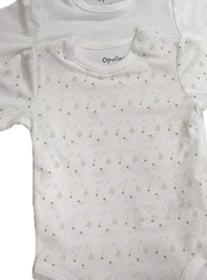 Imagen 2 del producto Body Bipack Liso y Estampado Niña