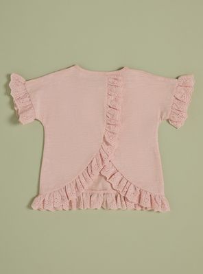 Imagen 2 del producto Polera Rosada Manga Corta Vuelos