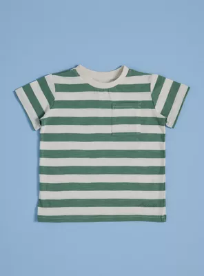 Polera Rayada Algodón Niño