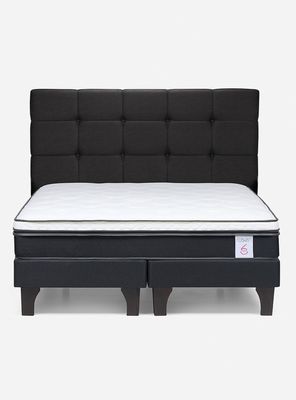 Imagen 2 del producto Cama Europea New Style 6 2 Plazas Base Dividida + Respaldo Issey