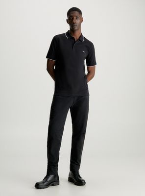 Imagen 2 del producto Polera Slim CK Detalle en Cuello y Manga