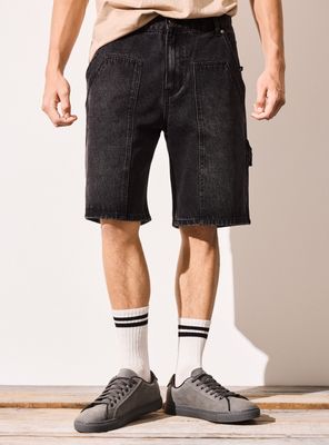 Short Denim con Bolsillos