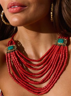 Imagen 2 del producto Collar Tipo Africano de Mostacillas