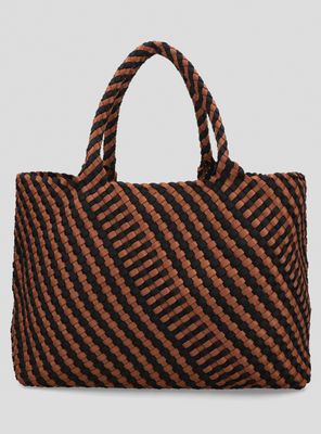 Imagen 2 del producto Bolso Tipo Tote Entramado de Bitono