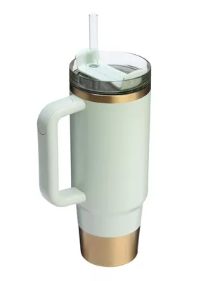 Imagen 2 del producto Vaso Térmico Quencher H2.0 Adventure Gilded Celadon 887 ml