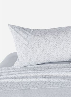 Juego de Sábanas Miniprint Lenka Celeste 1.5 Plazas