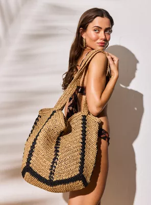 Imagen 1 del producto Cartera Tipo Bolso Tejida Bitono