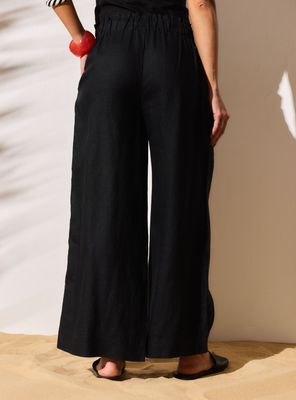 Imagen 2 del producto Pantalón Lino Pretina Elasticada y Lazo