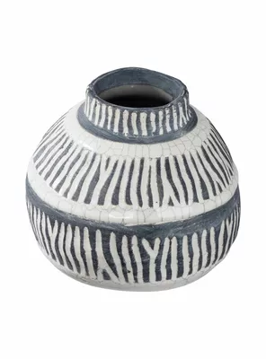 Jarrón Tribal Rayas