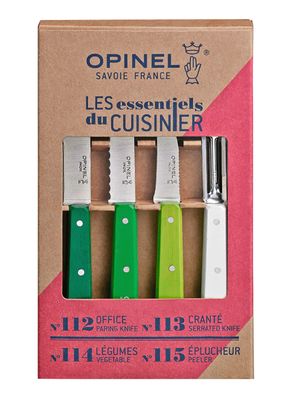 Imagen 2 del producto Set 4 Cuchillos Esenciales Verdes