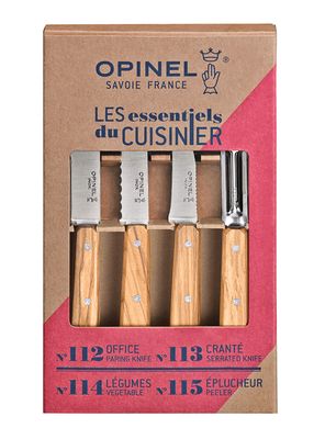 Set 4 Cuchillos Esenciales Cocina