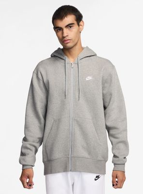 Polerón de frisa Capucha y Cierre Completo Club