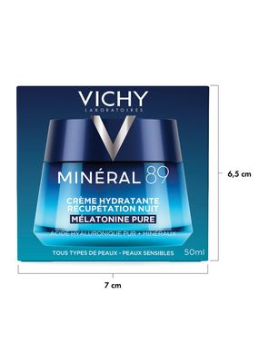 Imagen 2 del producto Vichy Minéral 89 Crema Hidratante de Uso Nocturno 50 ml