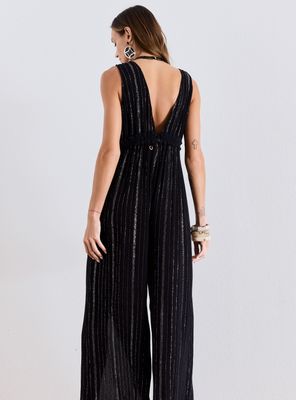 Imagen 2 del producto Enterito Aplicacion de Mostacillas en Escote y Corte