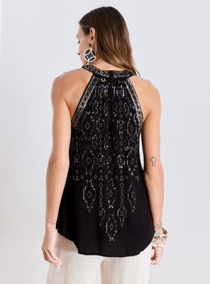 Imagen 2 del producto Blusa Bordada con Lentejuelas