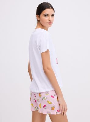 Imagen 2 del producto Polera Pijama Estampado con Glitter Ármalo