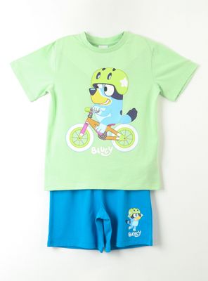 Pijama Estampado Bicicleta Bluey