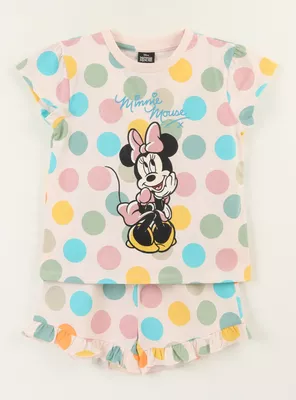 Pijama Lunares de Colores Minnie