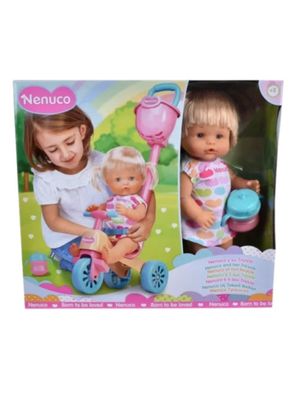 Imagen 2 del producto Muñeca con Triciclo y Biberón